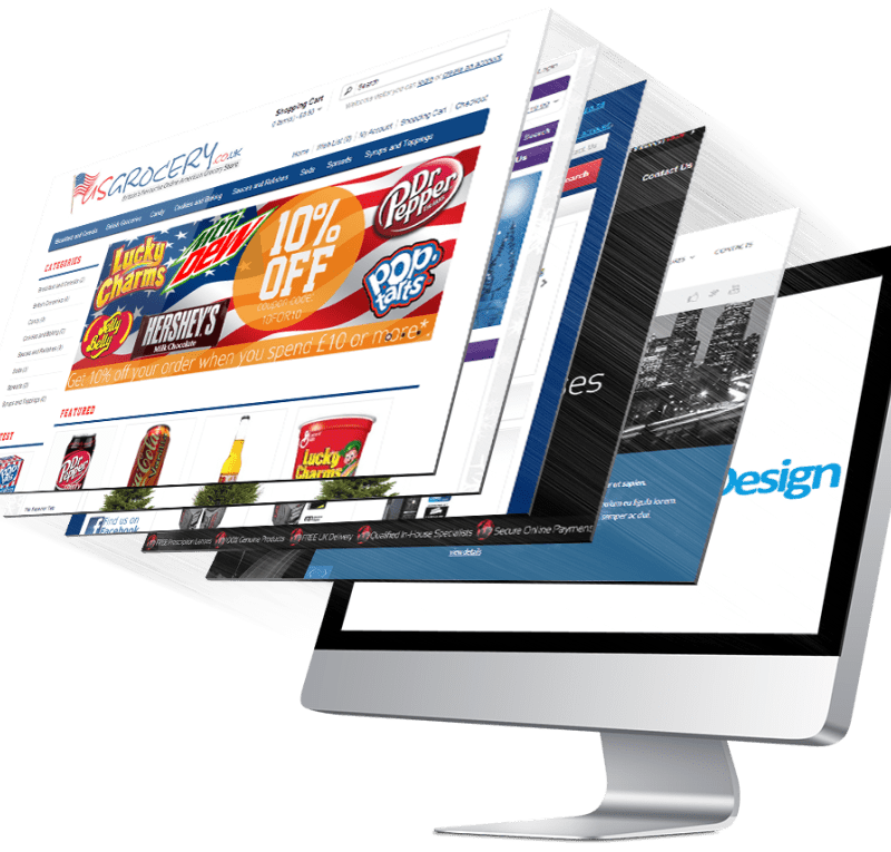 Professional Web Design Marketing Brand Promotion